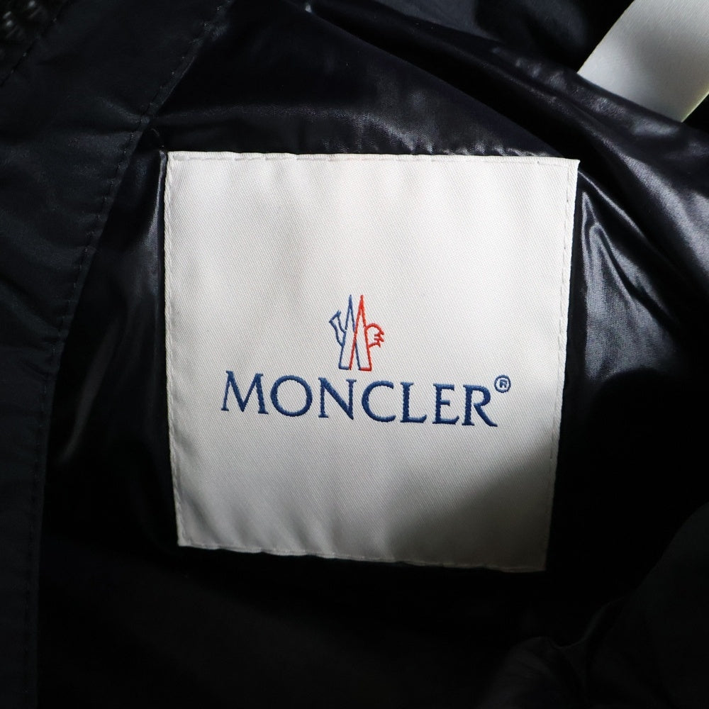 MONCLER GENIUS(モンクレール ジーニアス) 23AW ×ROC NATION ANTILA ロックネーション アンティラ ジップアップ ダウンベスト ブラック I209W1A00005 M3381