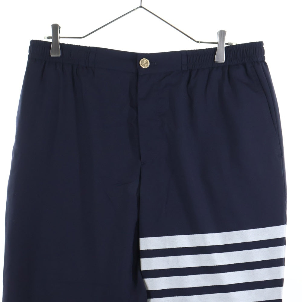 THOM BROWNE(トムブラウン) 24SS 4BAR JOGGER PANTS 4バー ウール ジョガーパンツ ネイビー MTT030A-06146-415