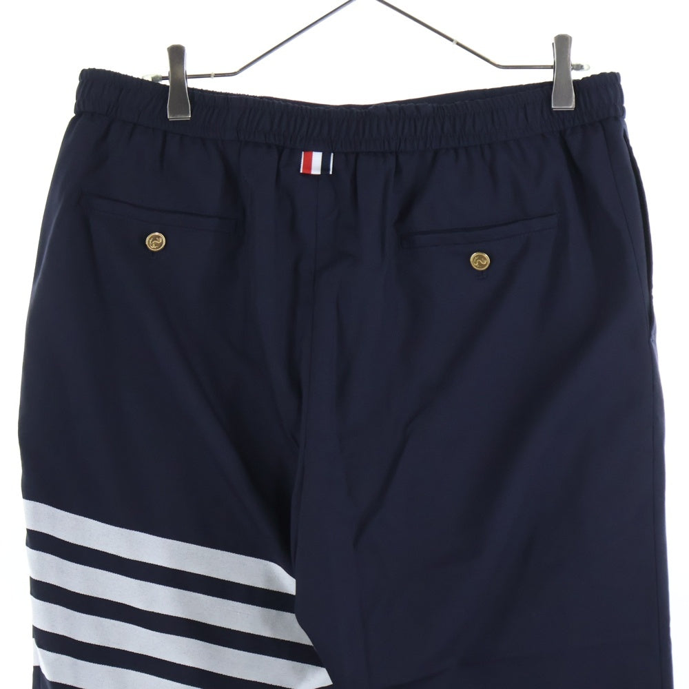 THOM BROWNE(トムブラウン) 24SS 4BAR JOGGER PANTS 4バー ウール ジョガーパンツ ネイビー MTT030A-06146-415