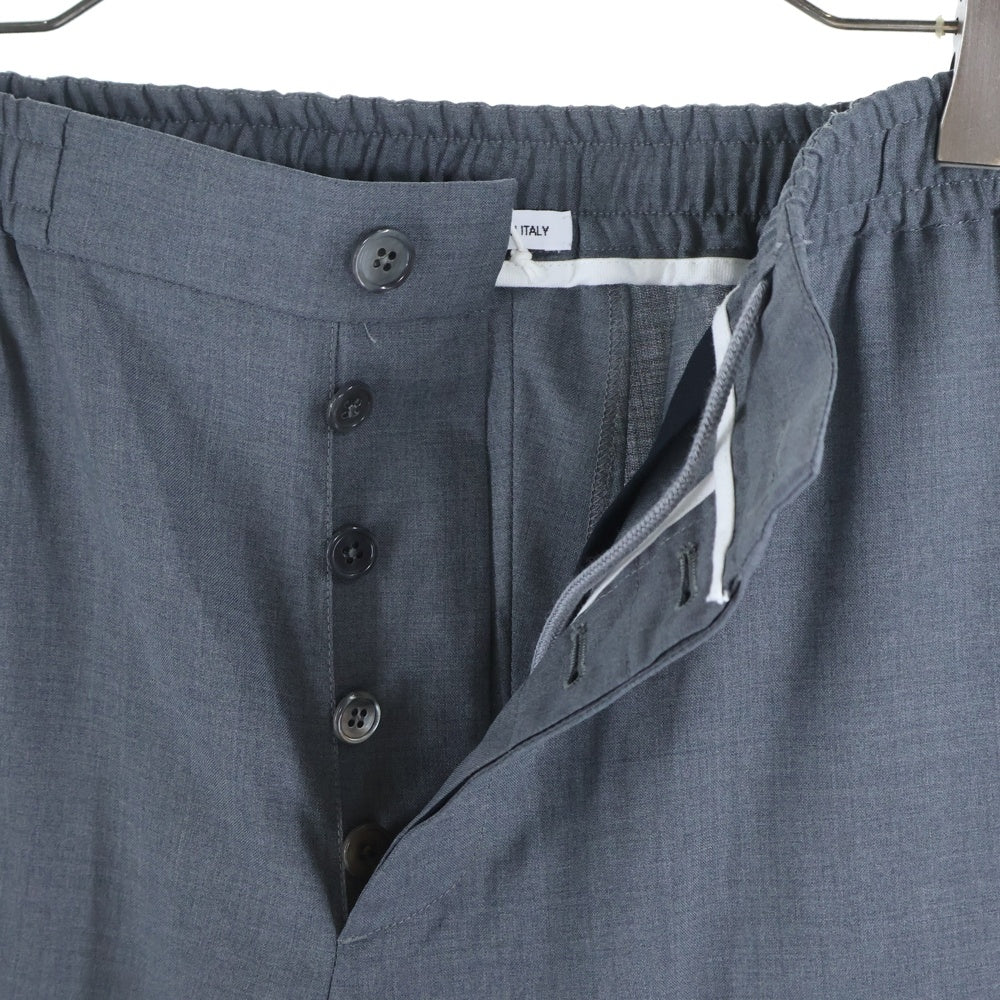 THOM BROWNE(トムブラウン) 4BAR JOGGER PANTS 4バー ウール ジョガーパンツ グレー MTT030A-06146-035