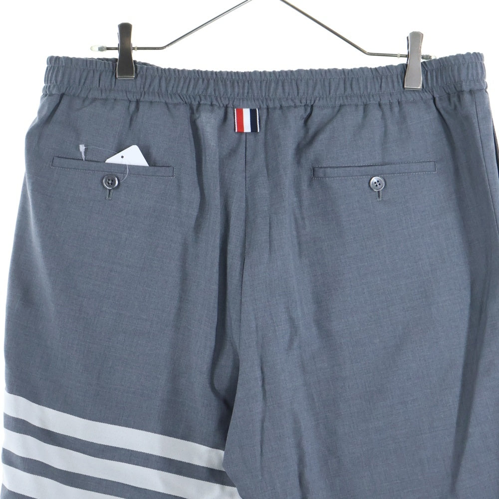 THOM BROWNE(トムブラウン) 4BAR JOGGER PANTS 4バー ウール ジョガーパンツ グレー MTT030A-06146-035