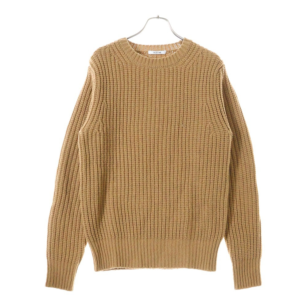 SLOANE(スローン) ウール ニット セーター ブラウン SL4W 118