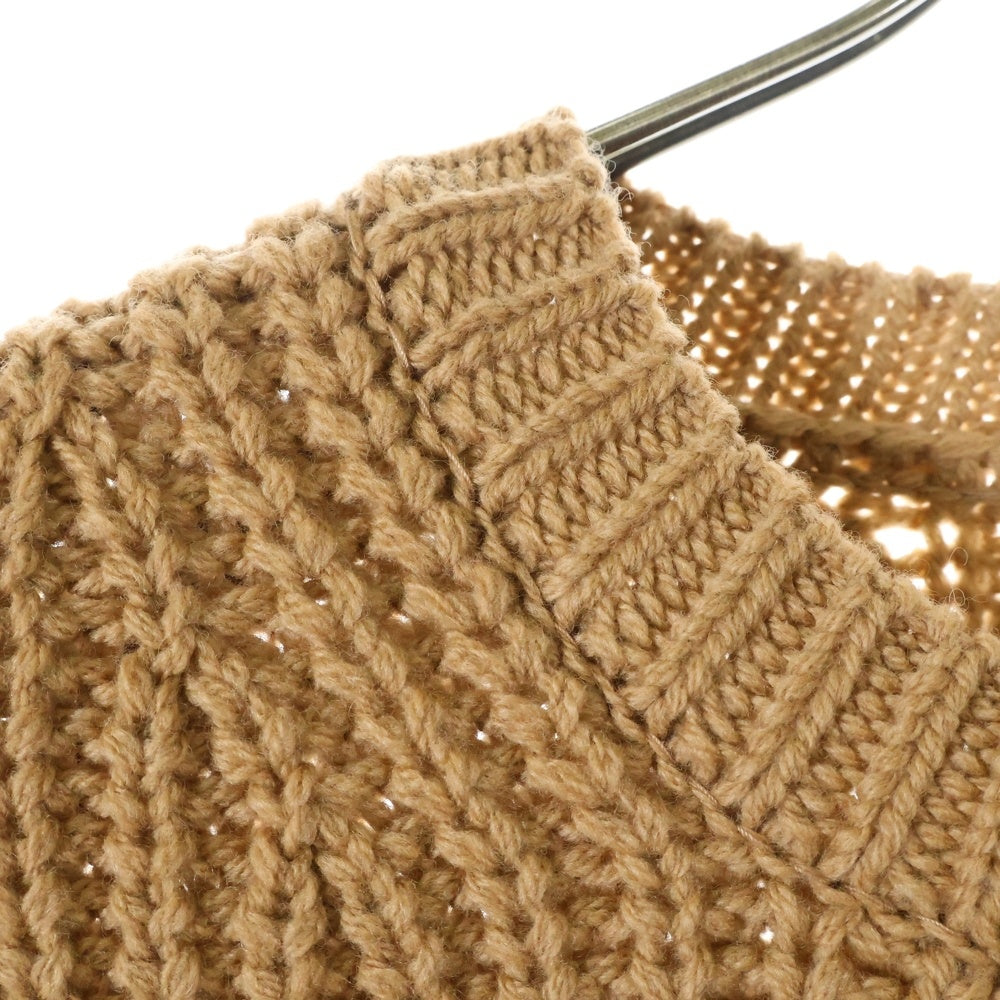 SLOANE(スローン) ウール ニット セーター ブラウン SL4W 118