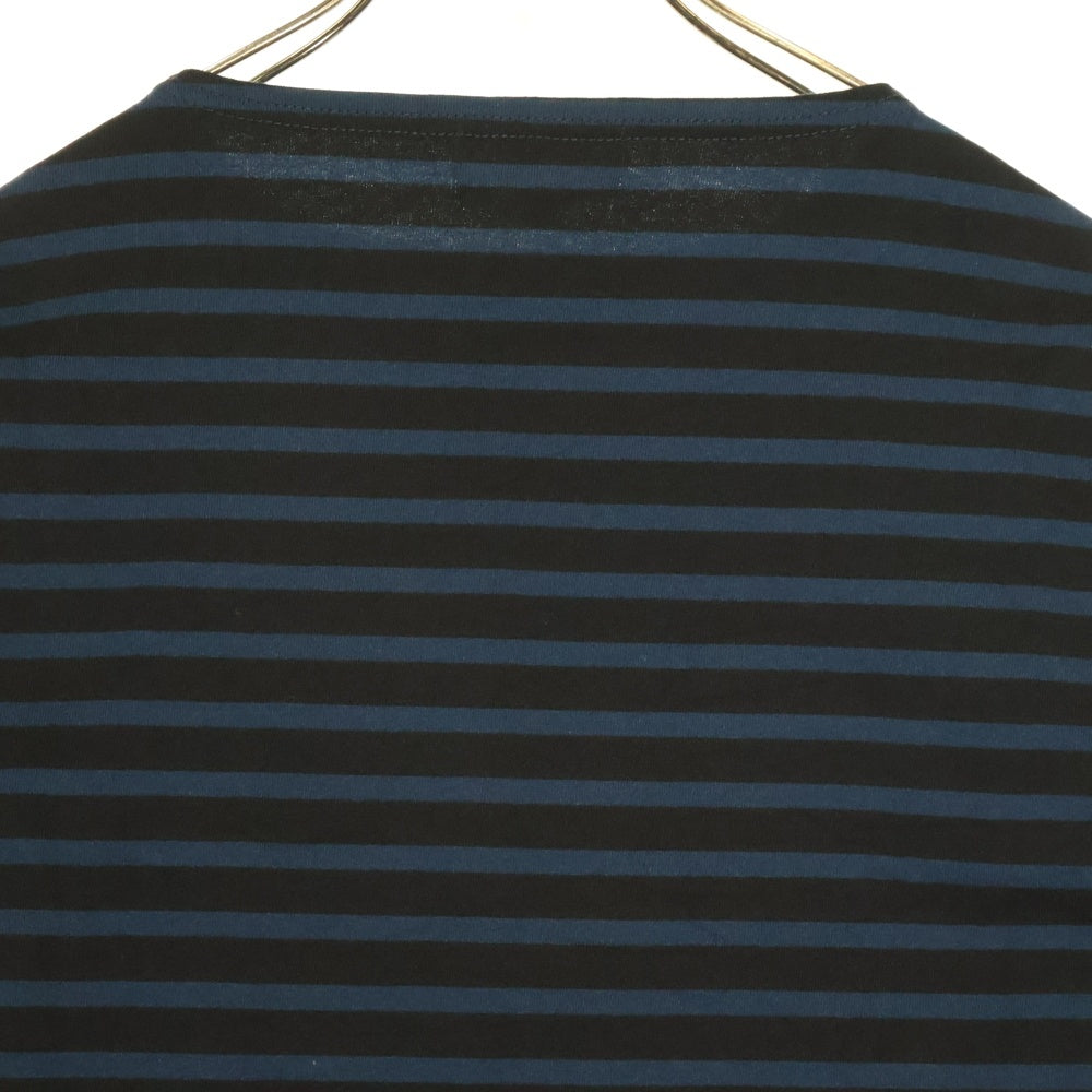 eYe COMME des GARCONS JUNYA WATANABE MAN(アイ コム デ ギャルソン ジュンヤ ワタナベ マン) 20AW ボーダー 長袖Tシャツ カットソー ブラック/ブルー WF-T902 AD2020