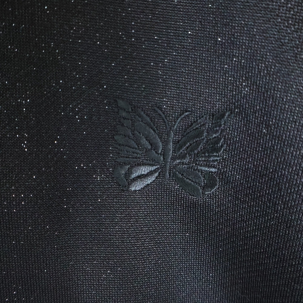 Needles(ニードルス) PE Bright Jersey パピヨン刺繍 ジャージー ベスト ブラック MR307