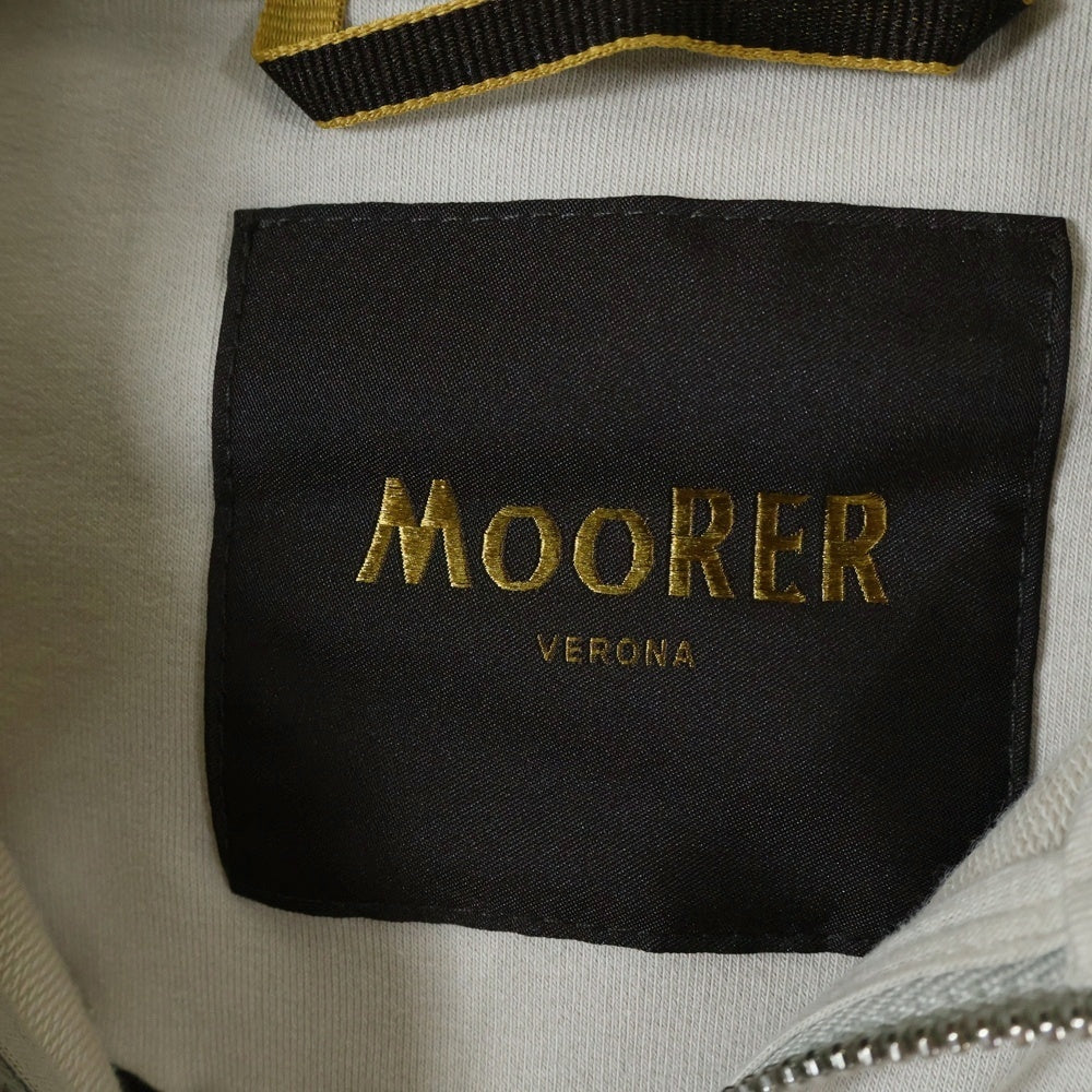 MOORER(ムーレー) NORCIA TUTA RAF コットン ジップアップ パーカー ジョガーパンツ セットアップ グレー