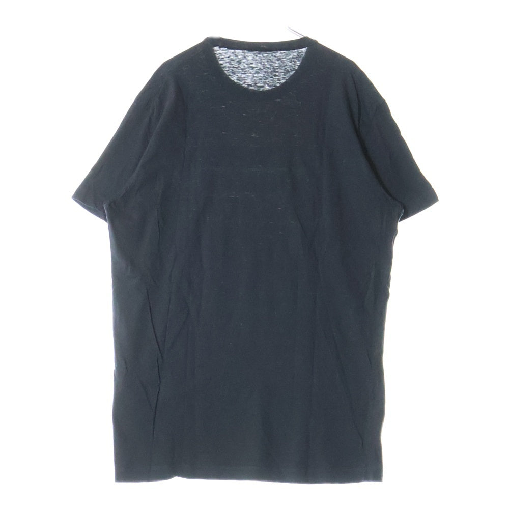DSQUARED2(ディースクエアード) 19AW フロントロゴプリント クルーネック半袖Tシャツ カットソー ブラック S74GD0592 S22507