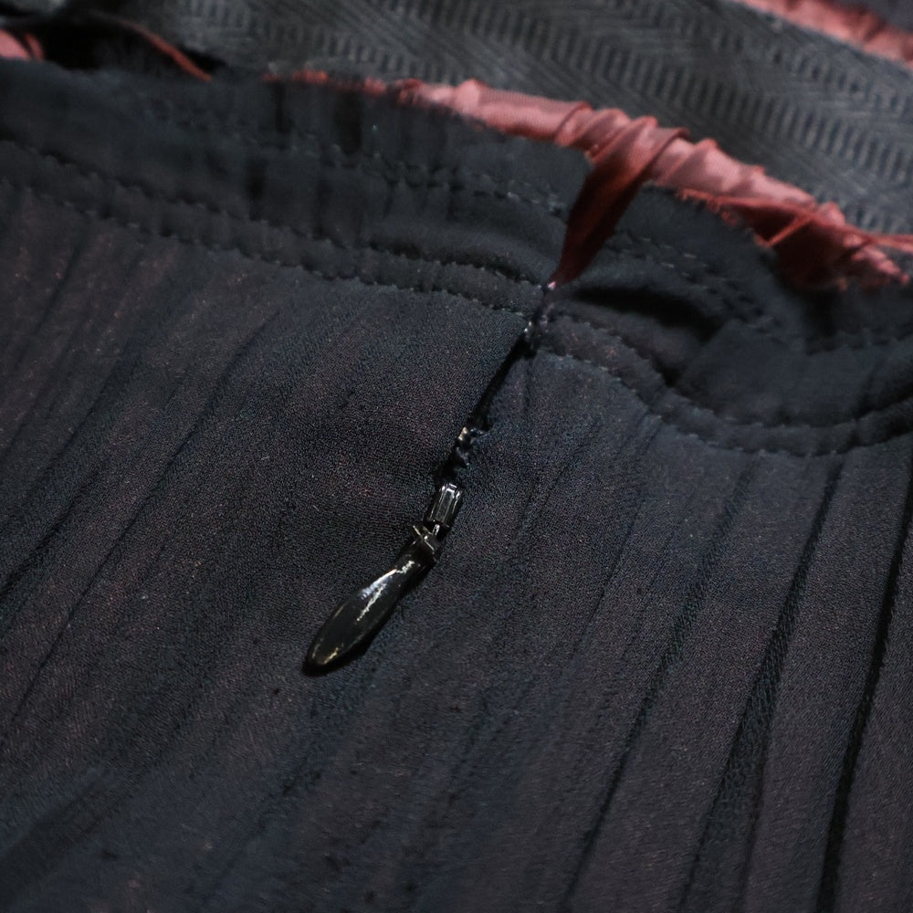 COMME des GARCONS(コムデギャルソン) 02AW シースルー プリーツスカート レディース ブラック GG-S060 AD2002