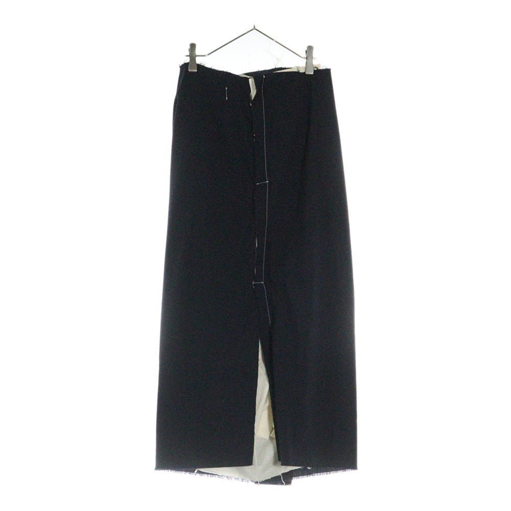 COMME des GARCONS(コムデギャルソン) 98SS サイドジップ カットオフ ロングスカート ネイビー レディース GS-10060S AD1997