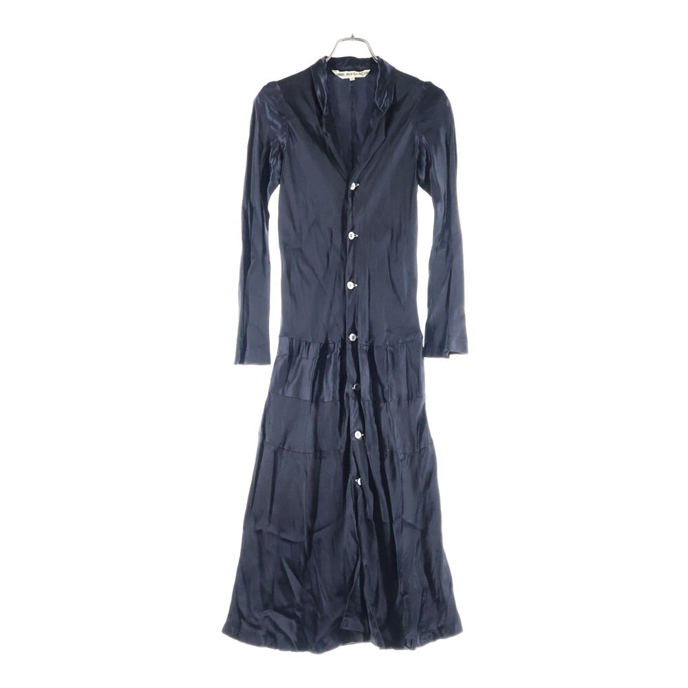COMME des GARCONS(コムデギャルソン) 93AW ノッチドラペル キュプラ ロングコート レディース ネイビー GO-04051S AD1993