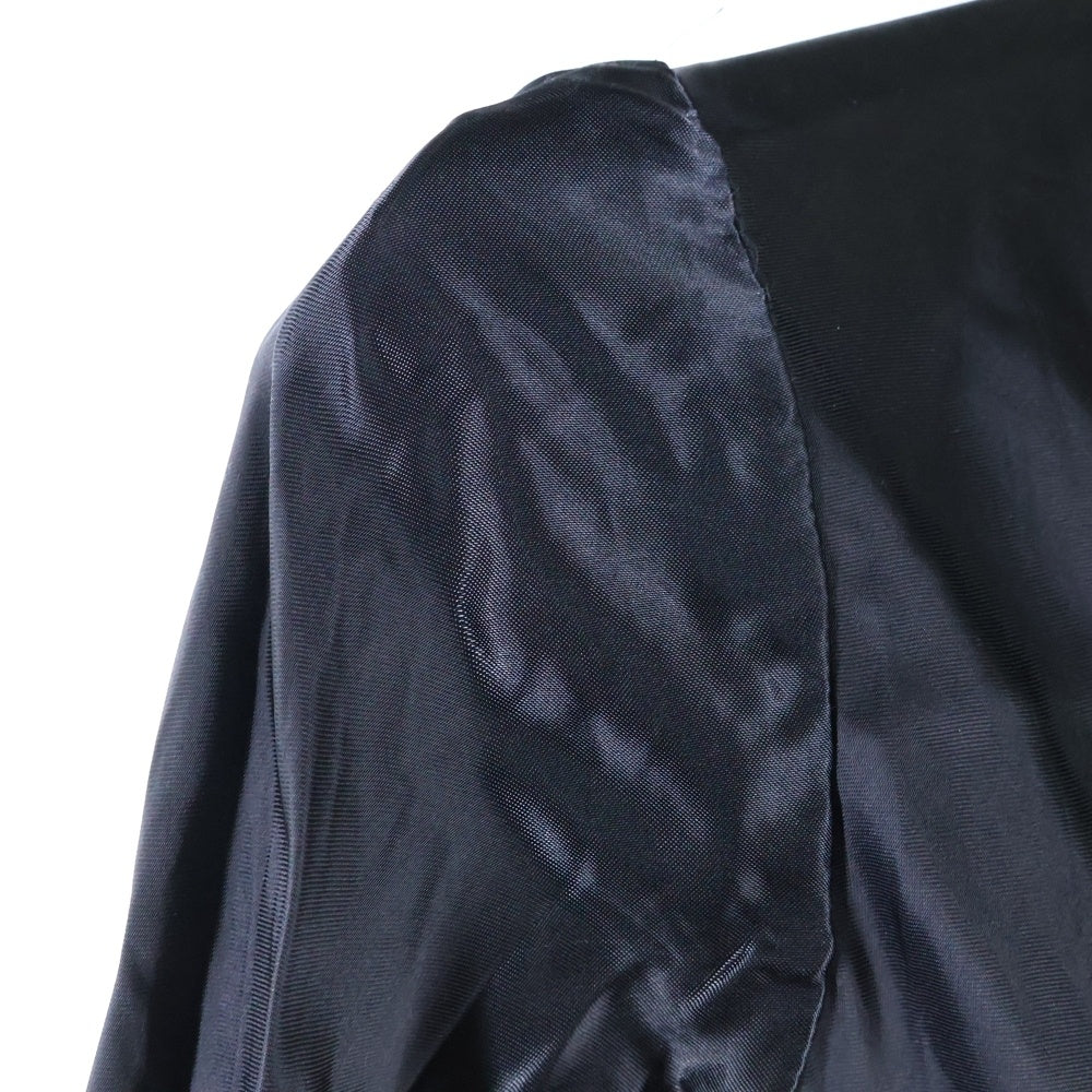 COMME des GARCONS(コムデギャルソン) 93AW ノッチドラペル キュプラ ロングコート レディース ネイビー GO-04051S AD1993