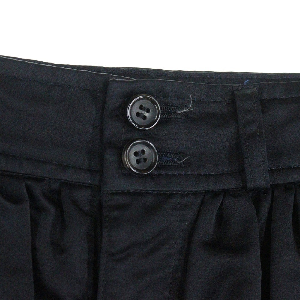 COMME des GARCONS(コムデギャルソン) 06AW リップ&タン期 フリルリボン付き サルエルパンツ ブラック レディース RR-P005 AD2006
