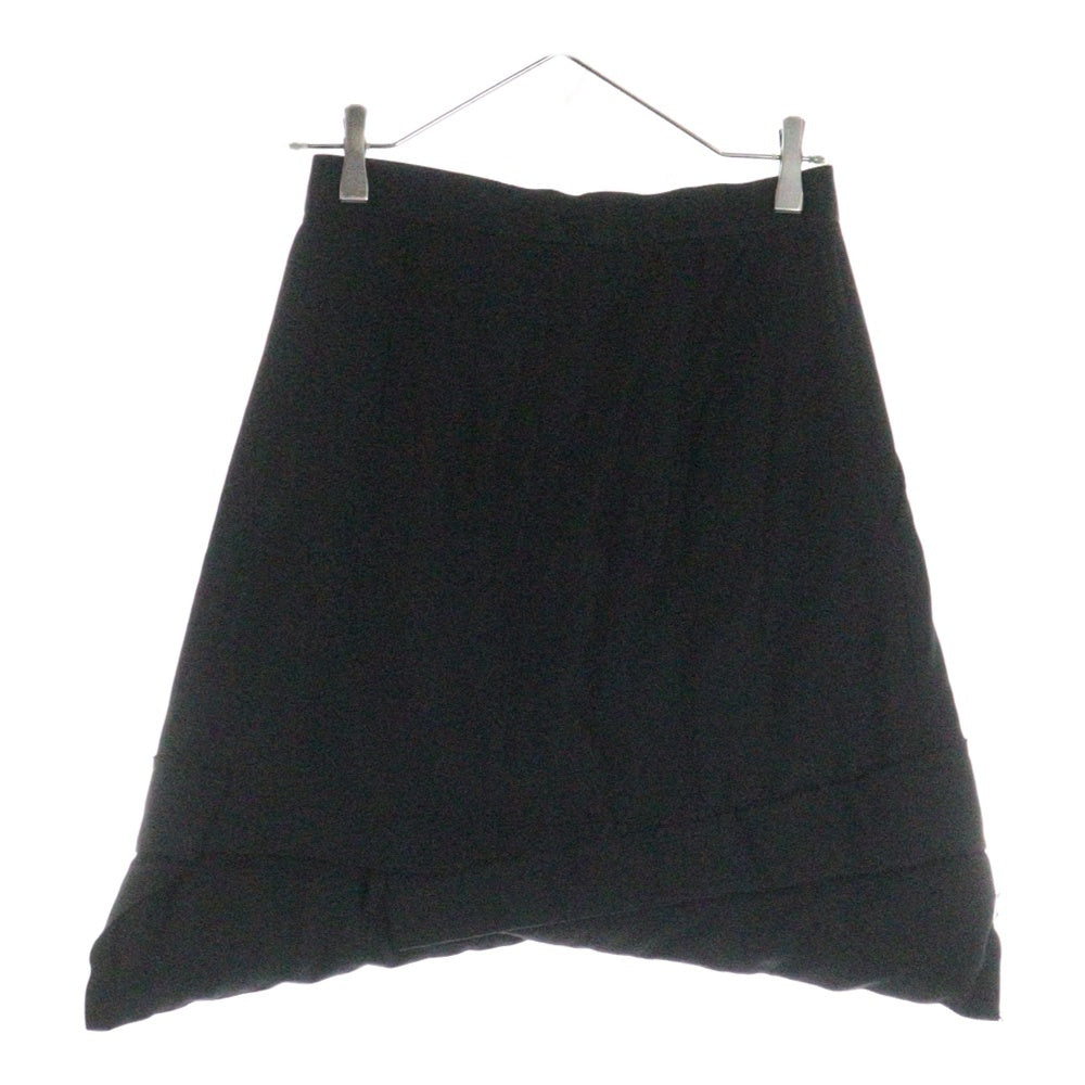 COMME des GARCONS(コムデギャルソン) 13SS 中綿 レイヤード Aライン スカート ブラック レディース GK-S029 AD2012
