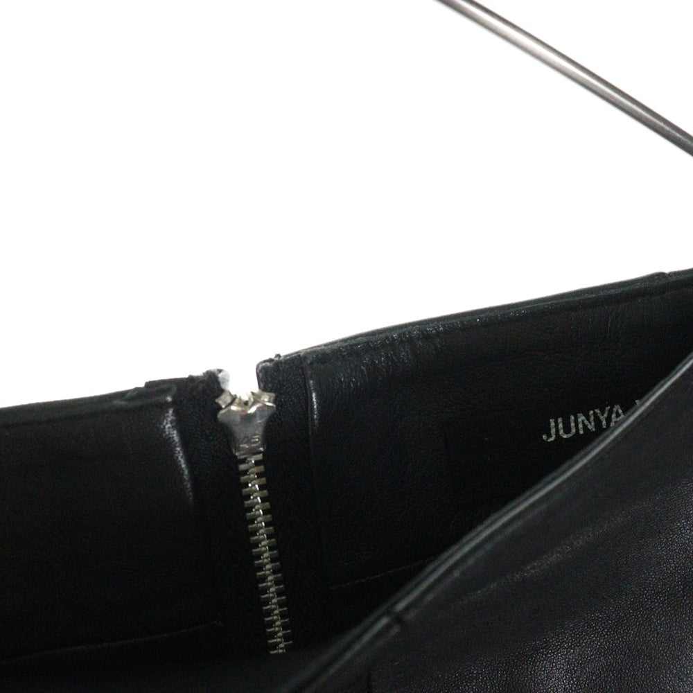 JUNYA WATANABE COMME des GARCONS(ジュンヤワタナベ コムデギャルソン) 96AW ラムレザー スカート ブラック レディース JS-04003S AD1996