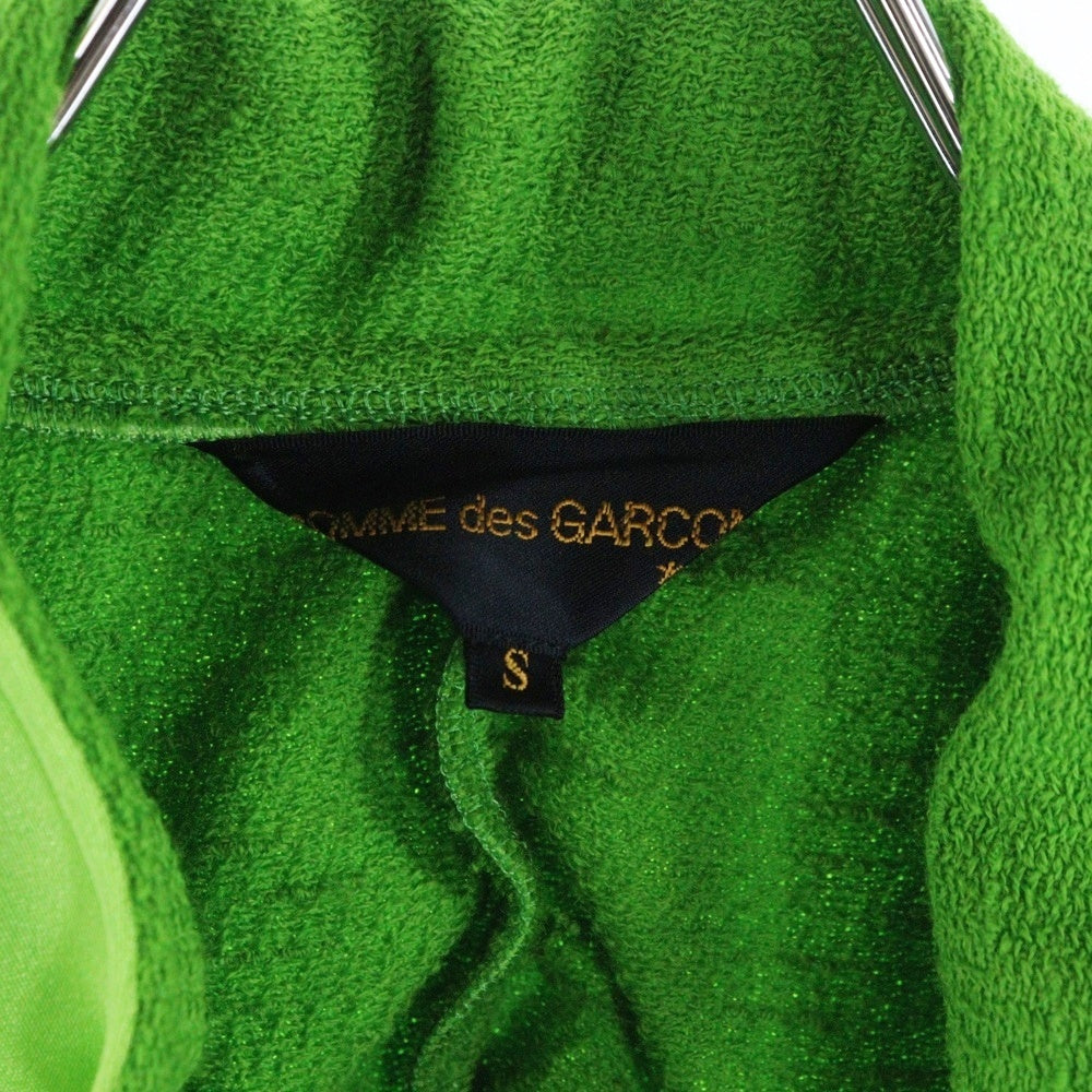 COMME des GARCONS(コムデギャルソン) 00SS パイル生地 ドッキング ジャケット レディース グリーン GJ-10021S AD1999