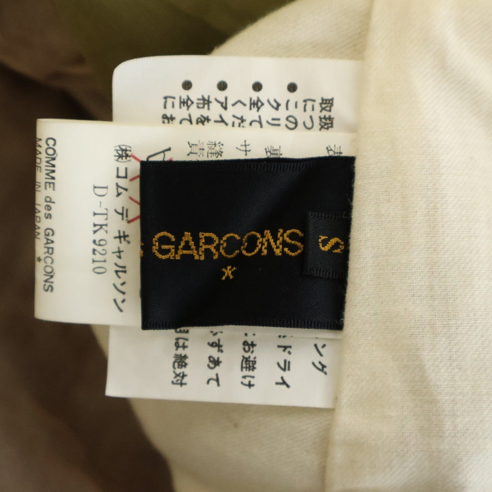 COMME des GARCONS(コムデギャルソン) 94SS シアー 切り替え ドッキング ブラウス マルチ レディース GJ-10013S AD1993