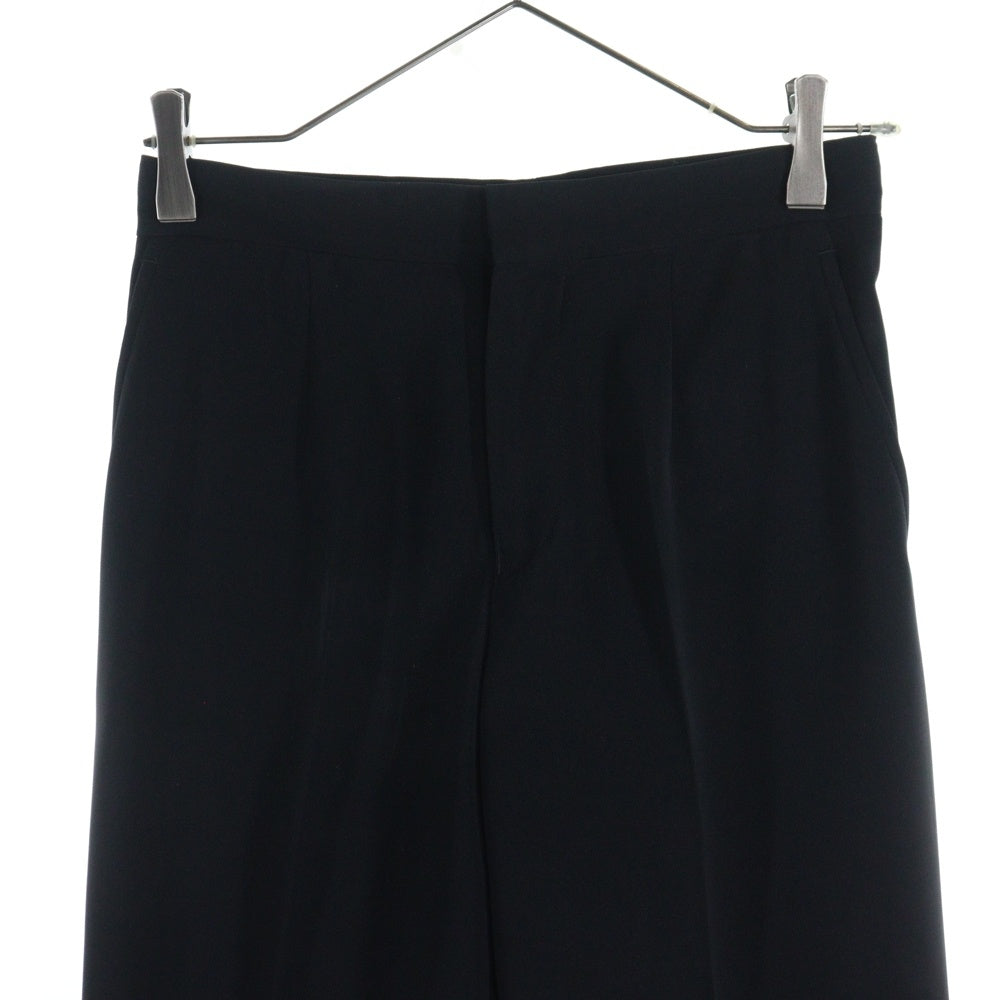 JUNYA WATANABE COMME des GARCONS(ジュンヤワタナベ コムデギャルソン) 96SS センタープレス ポリエステル スラックスパンツ ブラック レディース JP-04009S AD1996