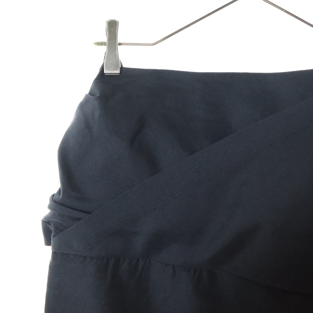 tricot COMME des GARCONS(トリコ コム デ ギャルソン) ダブルレイヤード リブベルト スカート ブラック レディース TS-02038M