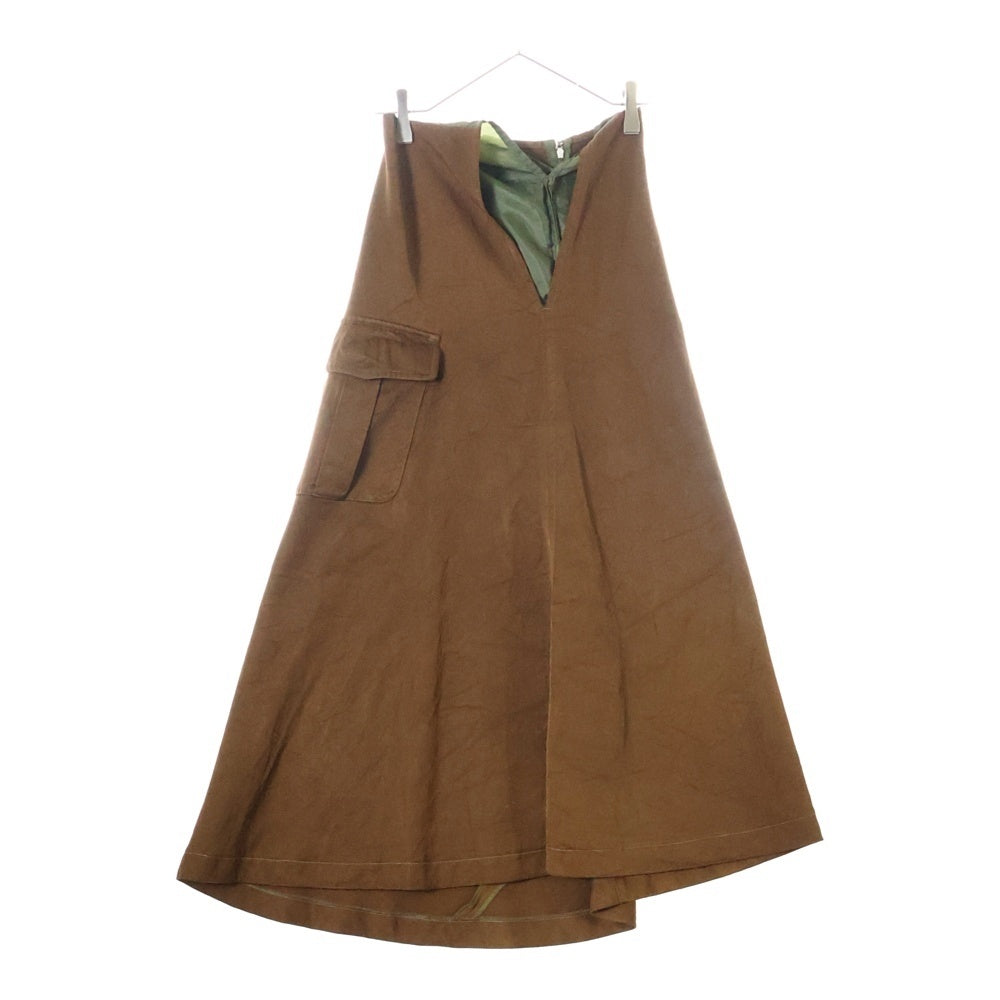 COMME des GARCONS(コムデギャルソン) 99SS カーゴ スカート ブラウン レディース GS-10006S AD1999