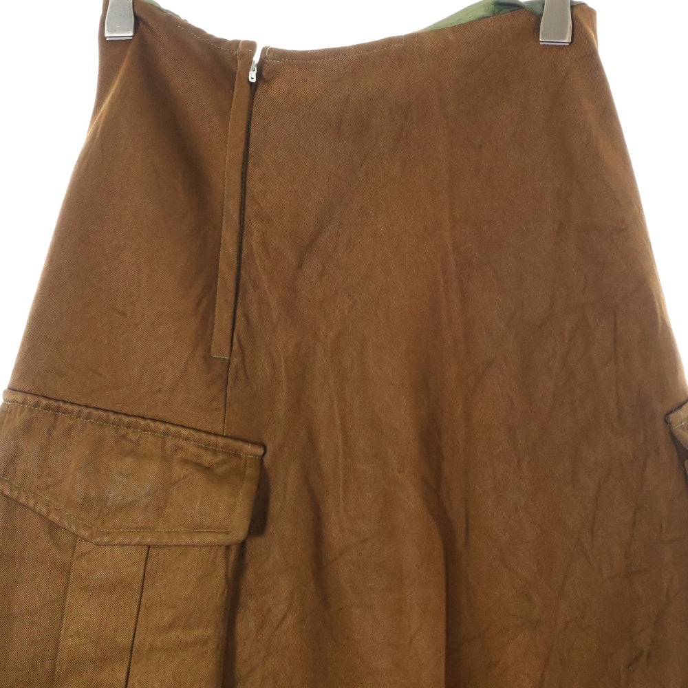 COMME des GARCONS(コムデギャルソン) 99SS カーゴ スカート ブラウン レディース GS-10006S AD1999