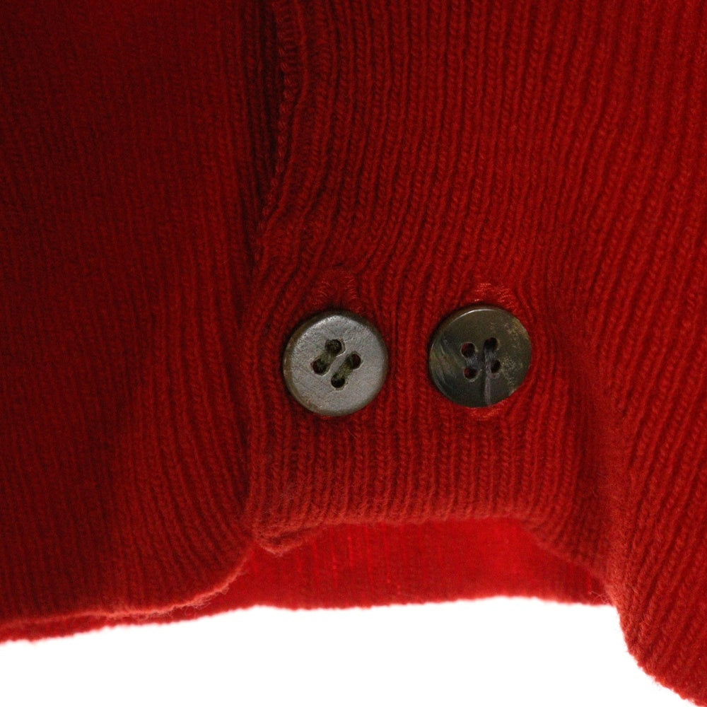 COMME des GARCONS(コムデギャルソン) 88AW ダブルボタンライン 七分丈 カーディガン レディース レッド GN-050200 AD1988