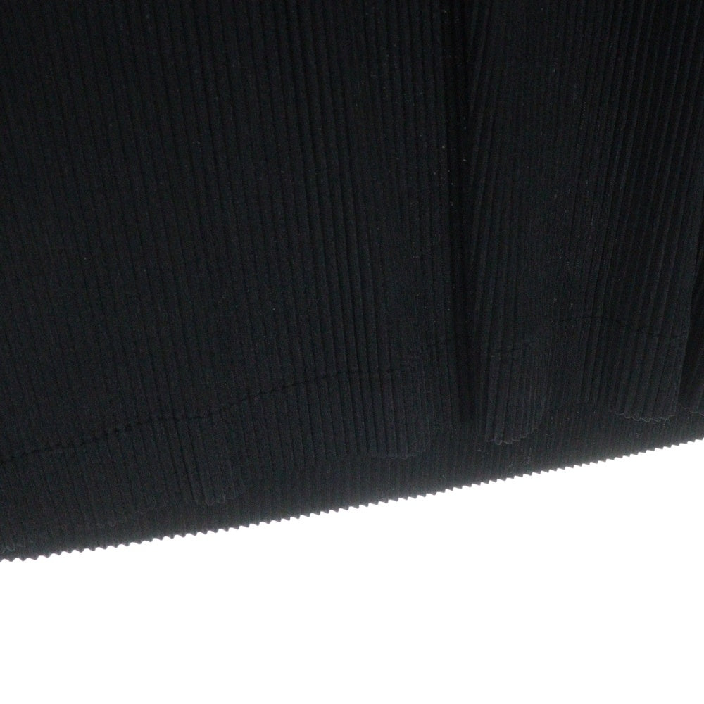 robe de chambre COMME des GARCONS(ローブドシャンブル コムデギャルソン) 91SS ストライプ クルーネック 半袖ワンピース ドレス ブラック RT-110430 AD1990