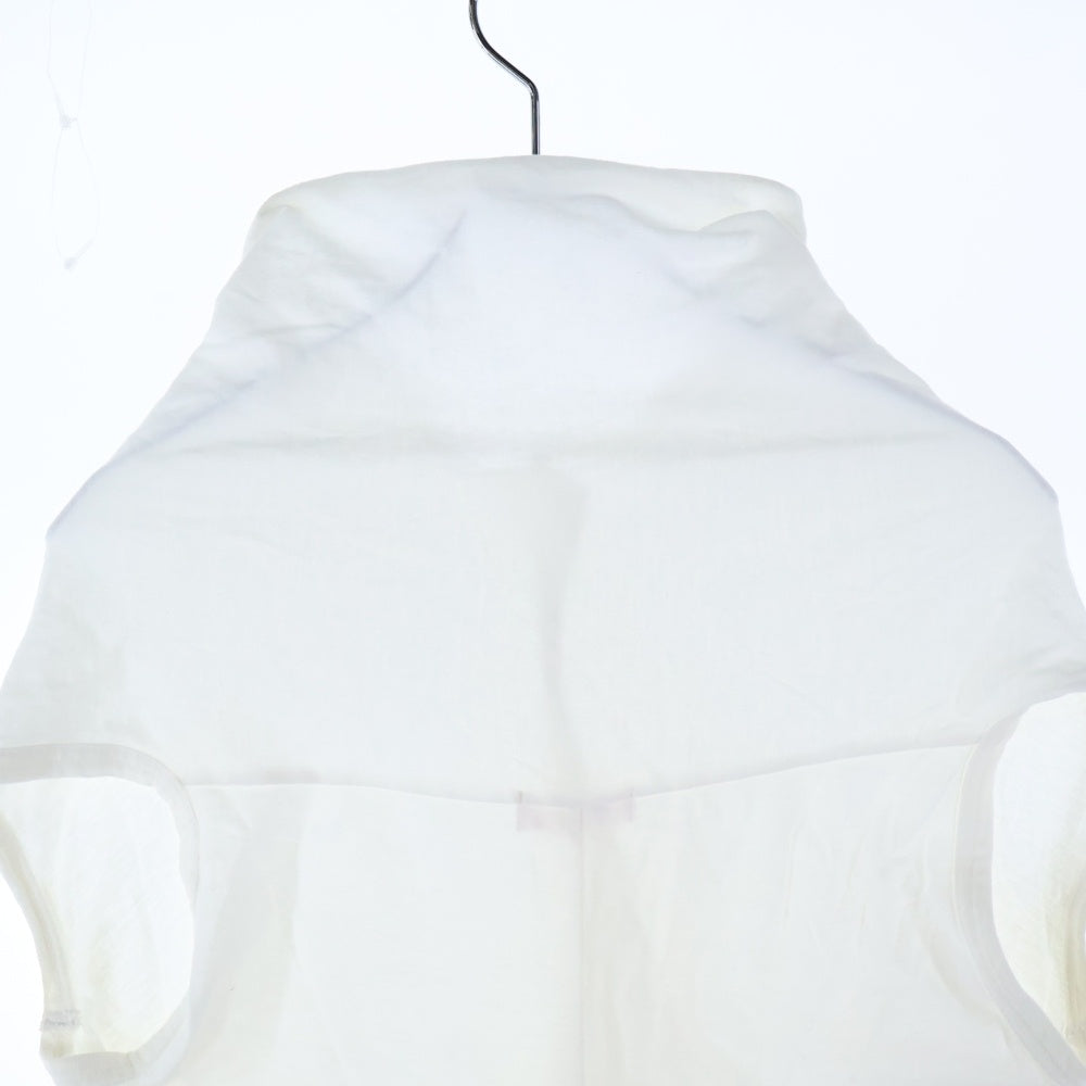 COMME des GARCONS(コムデギャルソン) 98SS タートルネック コットン ノースリーブTシャツ ホワイト GT-100570 AD1997
