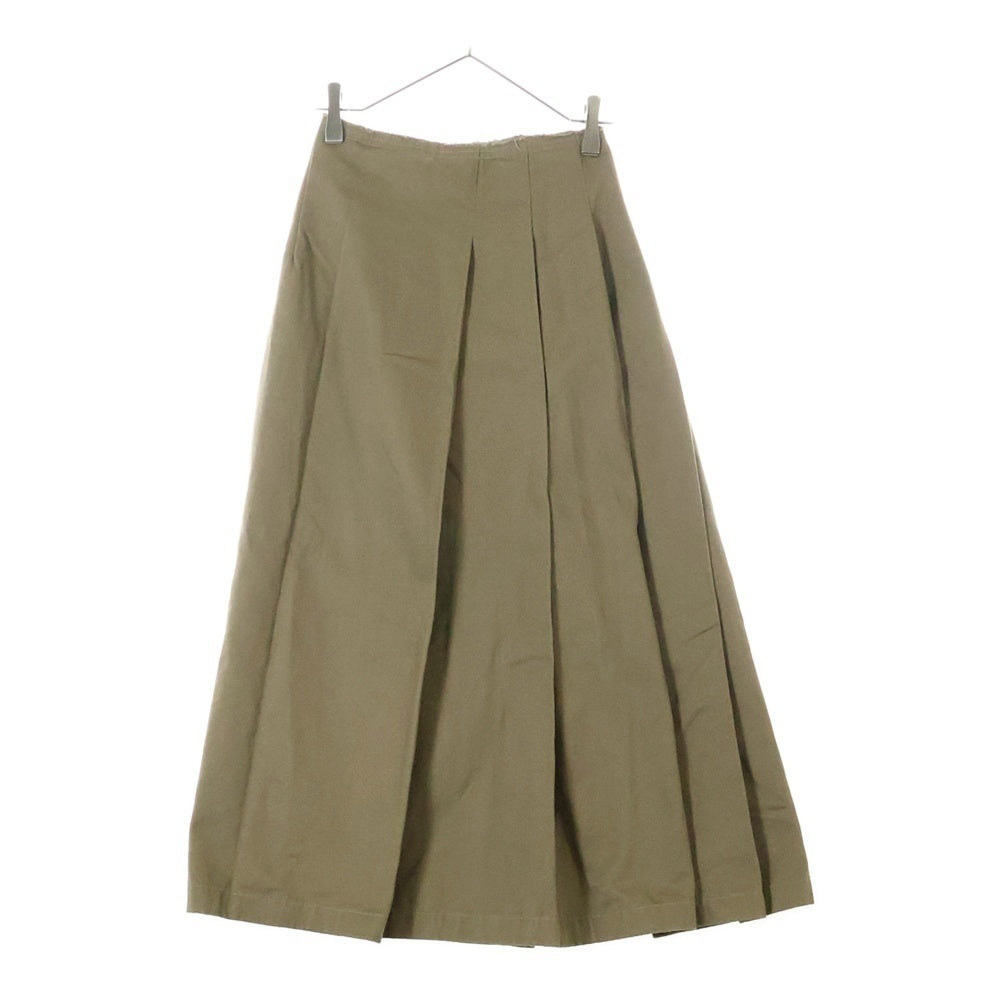 COMME des GARCONS(コムデギャルソン) 90S カーゴポケット カットオフ プリーツスカート カーキ KX-412060 AD1994 レディース