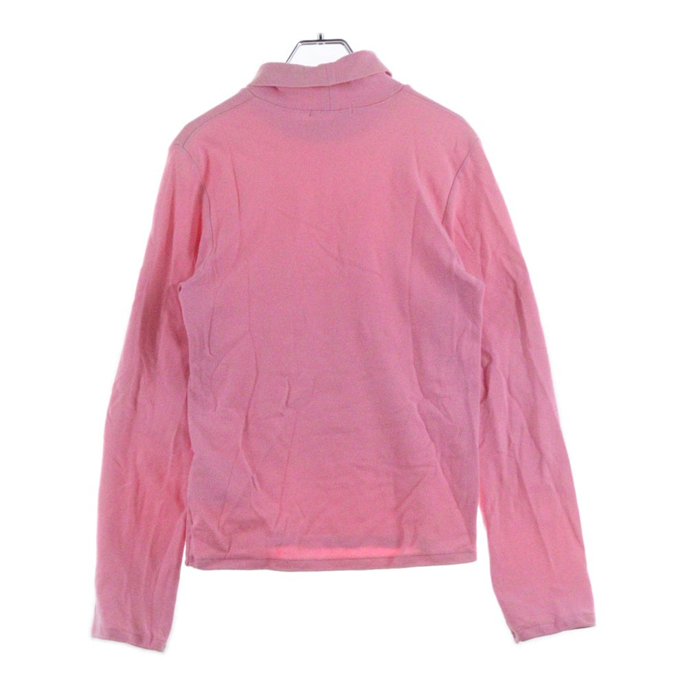 COMME des GARCONS(コムデギャルソン) 05SS ピンクパンサー期 タートルネック 長袖Tシャツ ピンク レディース GO-T028 AD2004
