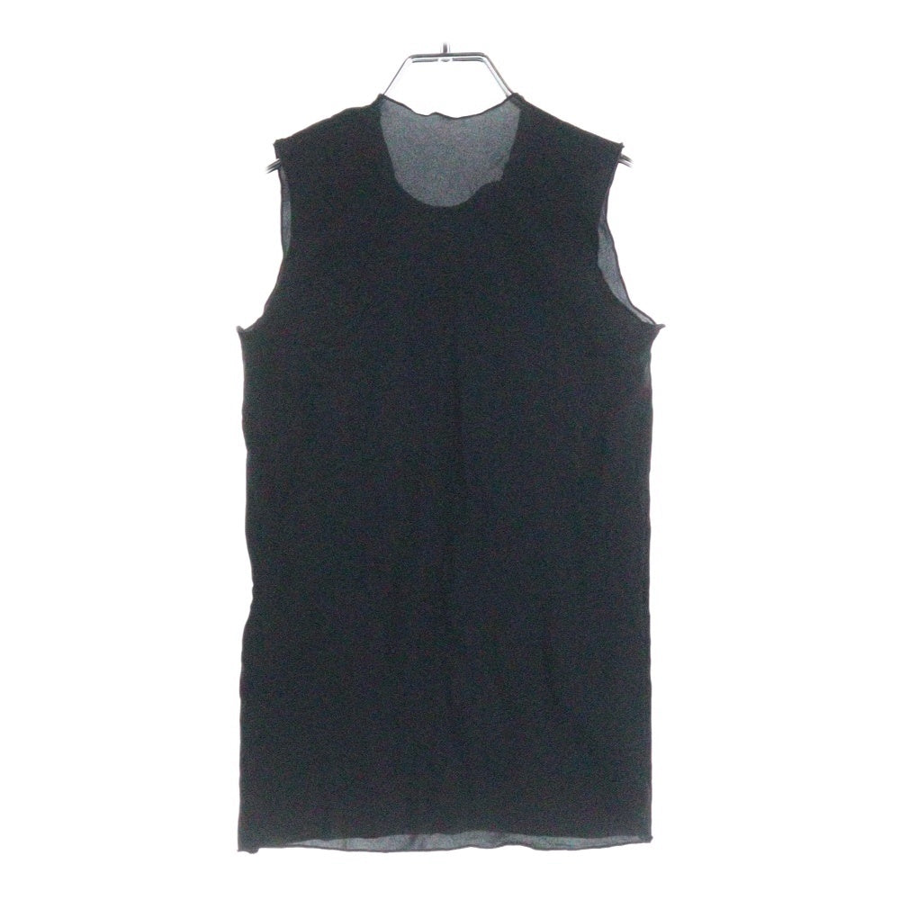 COMME des GARCONS(コムデギャルソン) 92AW シースルー ノースリーブ タンクトップ ブラック レディース GT-050110 AD1992
