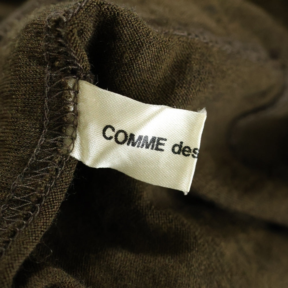 COMME des GARCONS(コムデギャルソン) 94AW スカートドッキング ロングパンツ ブラウン レディース GT-040270 AD1994