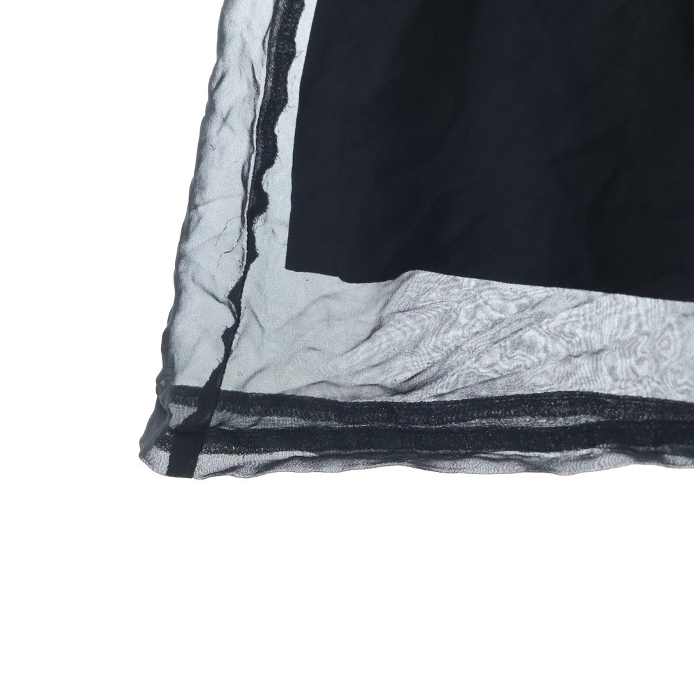 COMME des GARCONS(コムデギャルソン) 14SS ノースリーブ ドッキング シースルー カットソー ブラック レディース RM-B011 AD2013