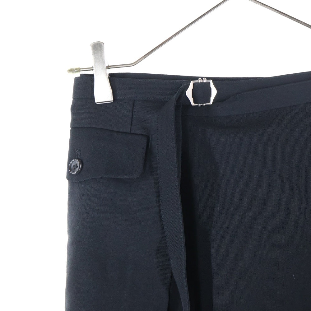 tricot COMME des GARCONS(トリコ コム デ ギャルソン) 98AW ギミックベルト ワイドビックスカート ブラック レディース TS-040500 AD1998