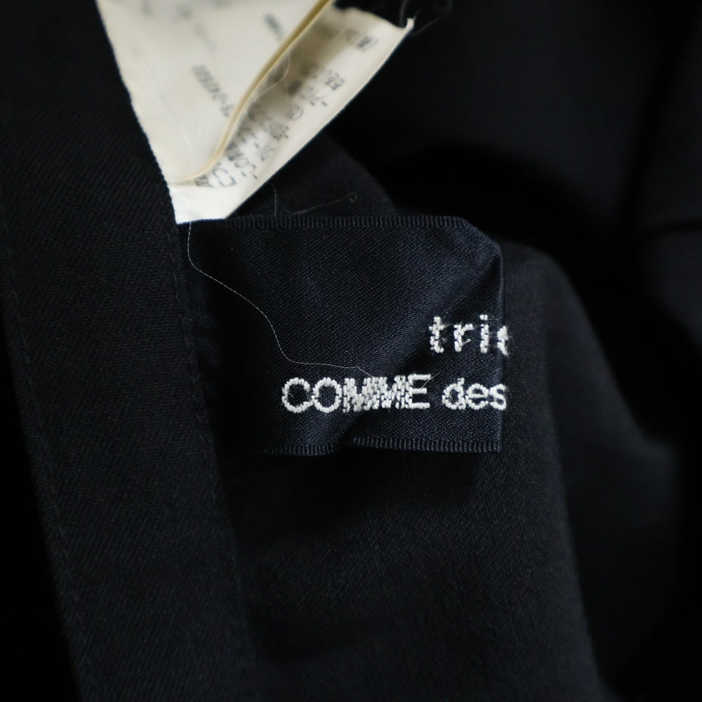 tricot COMME des GARCONS(トリコ コム デ ギャルソン) 98AW ギミックベルト ワイドビックスカート ブラック レディース TS-040500 AD1998
