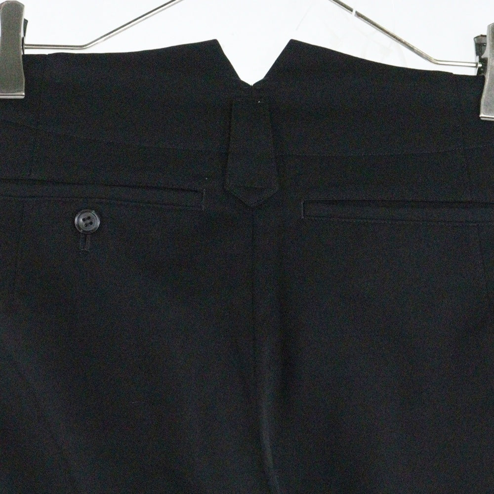 COMME des GARCONS(コムデギャルソン) 07AW リブボタン テーパードパンツ ブラック GR-P023 AD2006