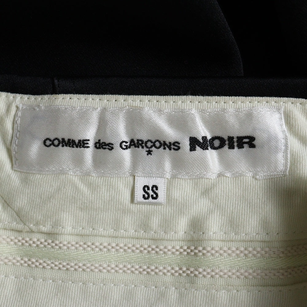 COMME des GARCONS(コムデギャルソン) 07AW リブボタン テーパードパンツ ブラック GR-P023 AD2006