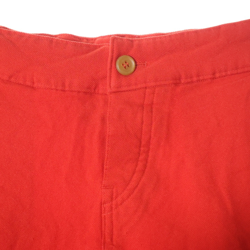 robe de chambre COMME des GARCONS(ローブドシャンブル コムデギャルソン) 04SS キャンバス Aライン スカート レディース レッド RM-S004 AD2003