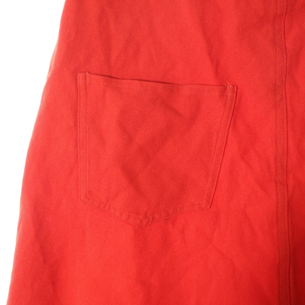 robe de chambre COMME des GARCONS(ローブドシャンブル コムデギャルソン) 04SS キャンバス Aライン スカート レディース レッド RM-S004 AD2003