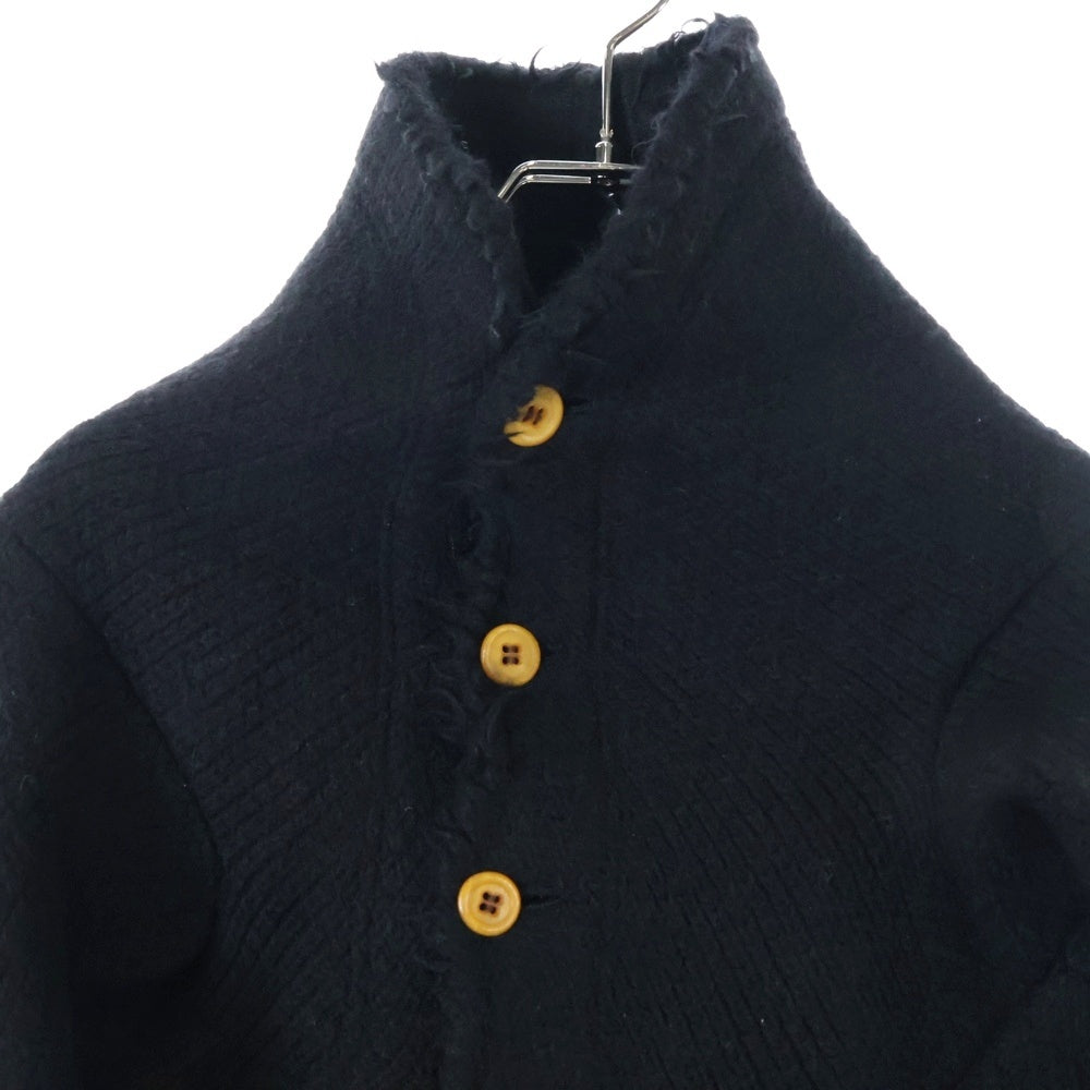 COMME des GARCONS(コムデギャルソン) 02AW ショート丈 ニットジャケット ブラック レディース GG-J031 AD2002