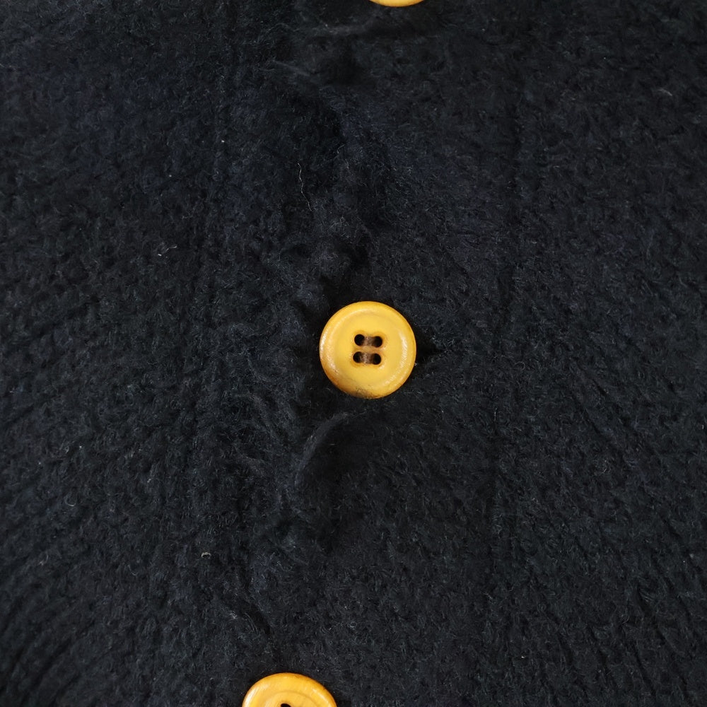 COMME des GARCONS(コムデギャルソン) 02AW ショート丈 ニットジャケット ブラック レディース GG-J031 AD2002