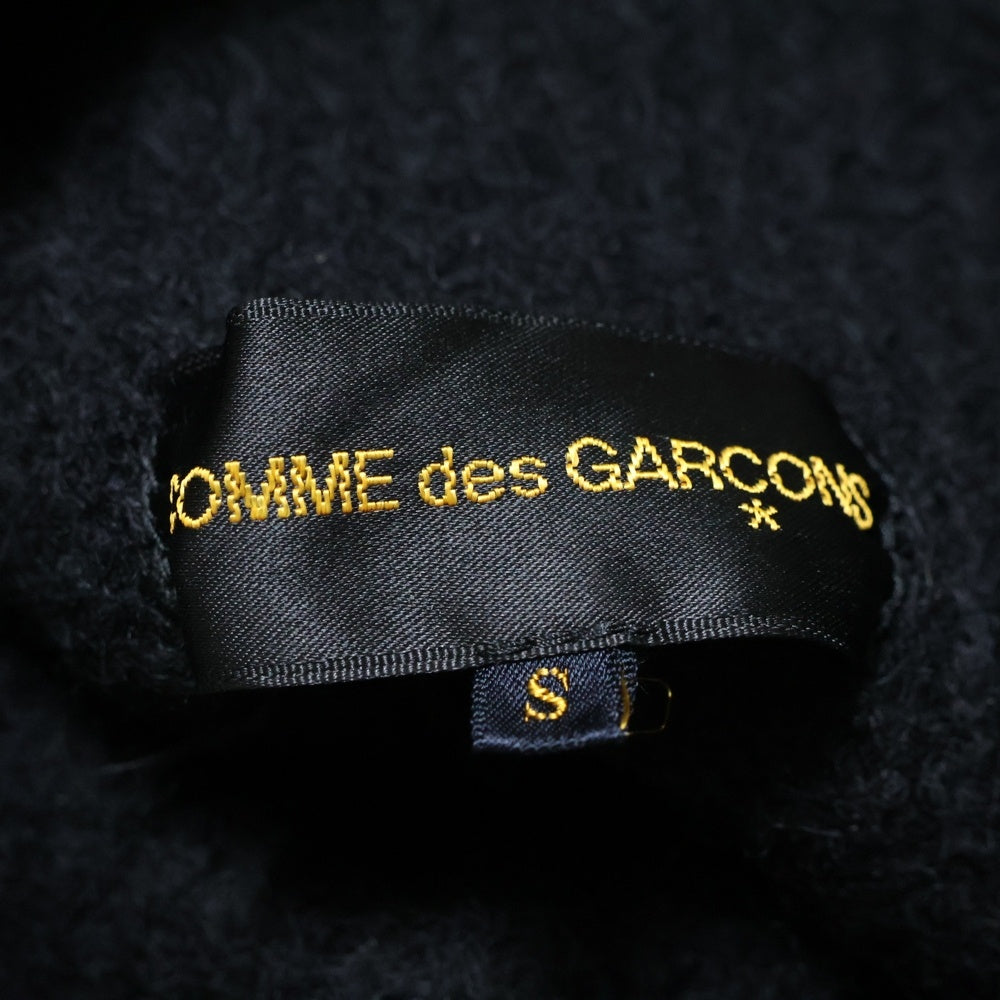 COMME des GARCONS(コムデギャルソン) 02AW ショート丈 ニットジャケット ブラック レディース GG-J031 AD2002