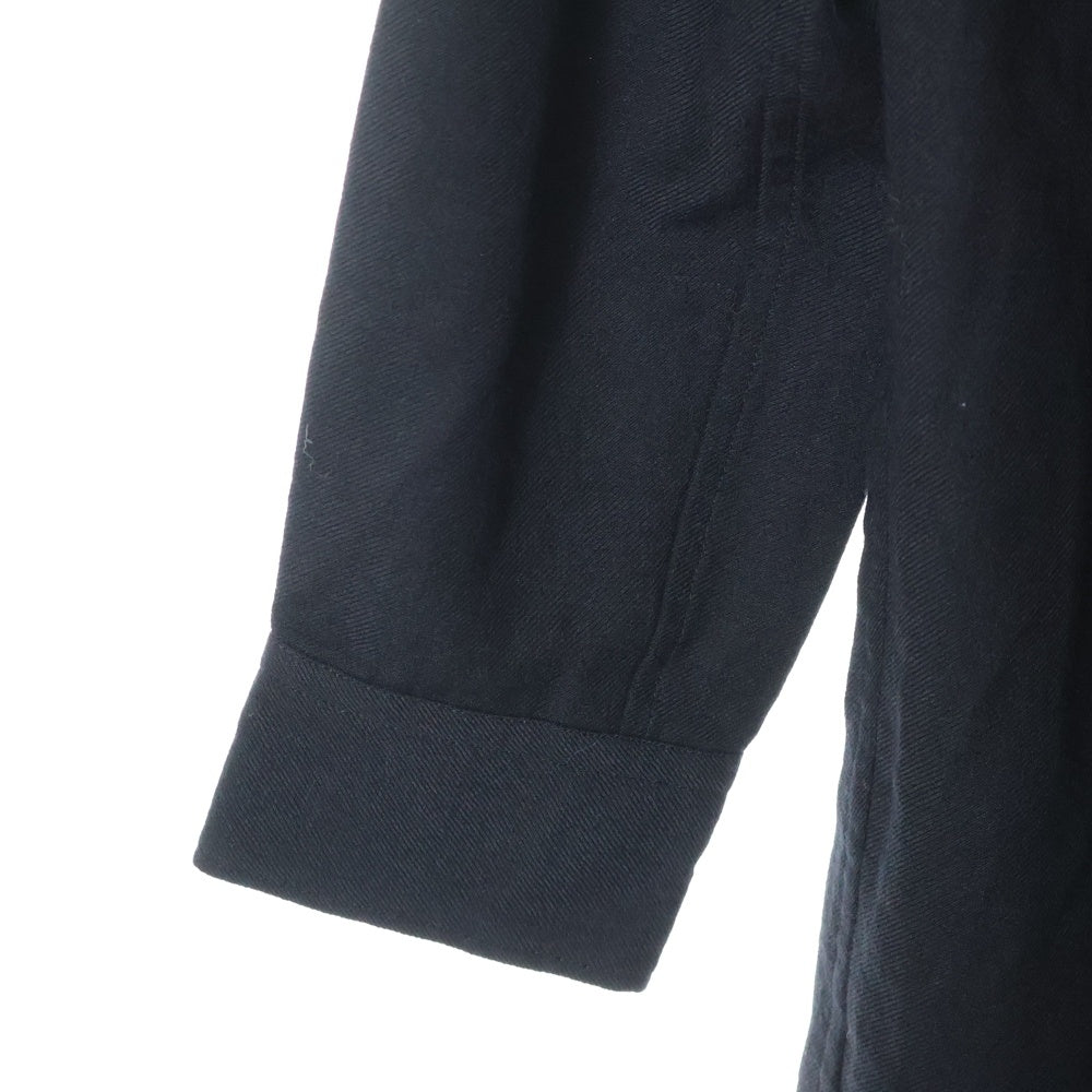JUNYA WATANABE COMME des GARCONS(ジュンヤワタナベ コムデギャルソン) 94AW 変形ノーカラー 長袖カットソー Tシャツ ブラック JS-040090 AD1994