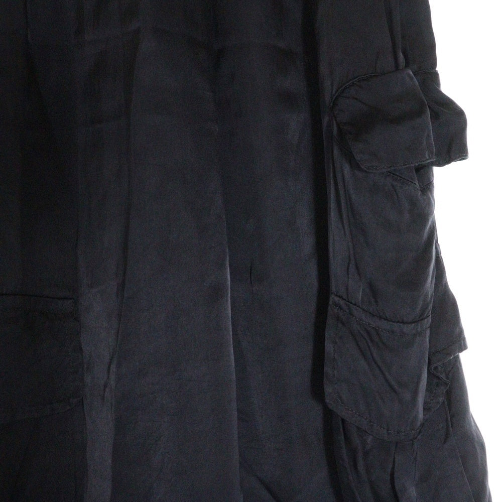 robe de chambre COMME des GARCONS(ローブドシャンブル コムデギャルソン) 94AW サイドポケット レーヨン ロングスカート パープル レディース RS-040190 AD1994