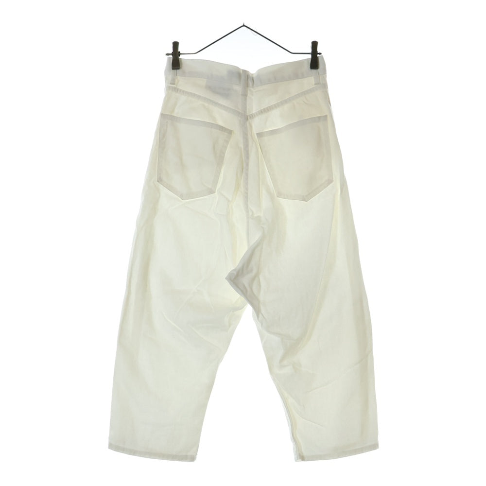JUNYA WATANABE COMME des GARCONS(ジュンヤワタナベ コムデギャルソン) 16SS コットン サルエル パンツ ホワイト レディース JQ-P042 AD2015