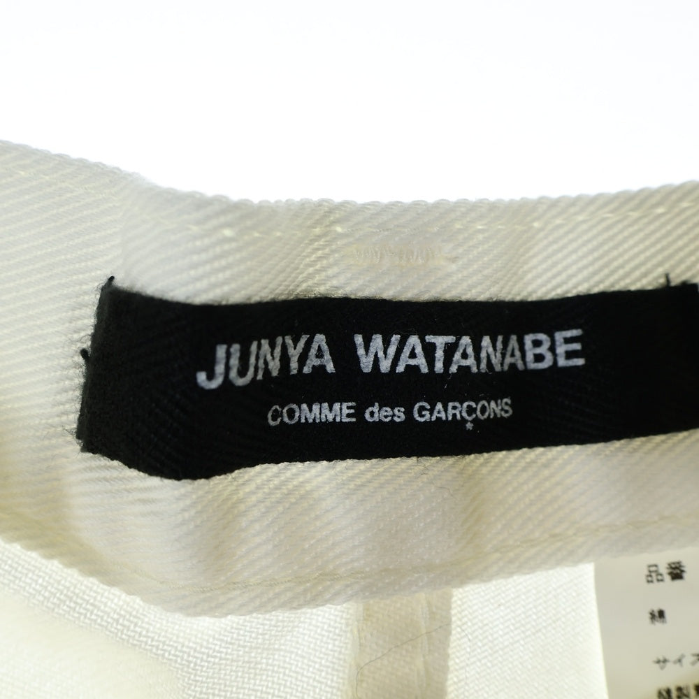 JUNYA WATANABE COMME des GARCONS(ジュンヤワタナベ コムデギャルソン) 16SS コットン サルエル パンツ ホワイト レディース JQ-P042 AD2015
