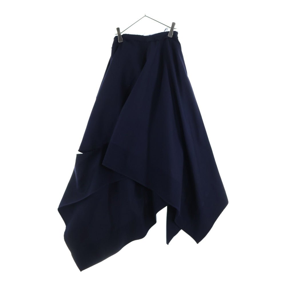 COMME des GARCONS(コムデギャルソン) 03AW カットオフ 変形スカート レディース ネイビー GK-S001 AD2003