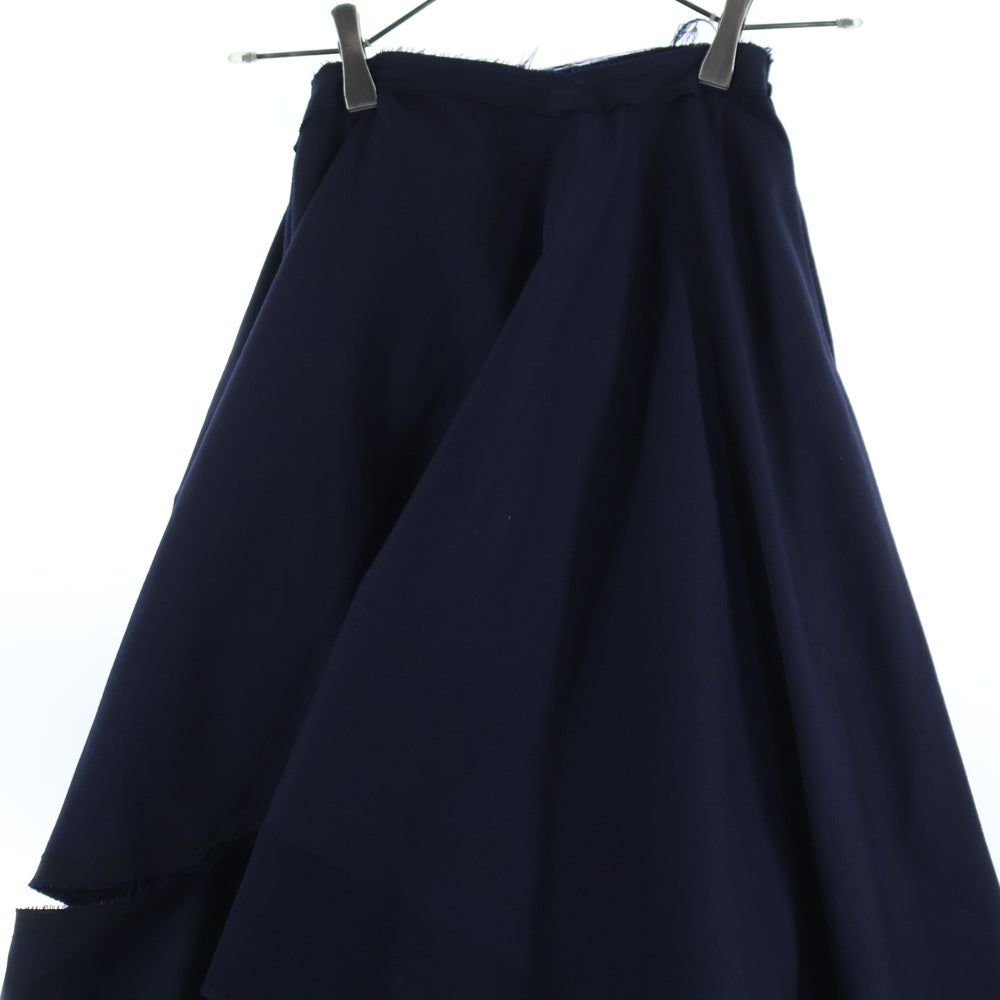 COMME des GARCONS(コムデギャルソン) 03AW カットオフ 変形スカート レディース ネイビー GK-S001 AD2003