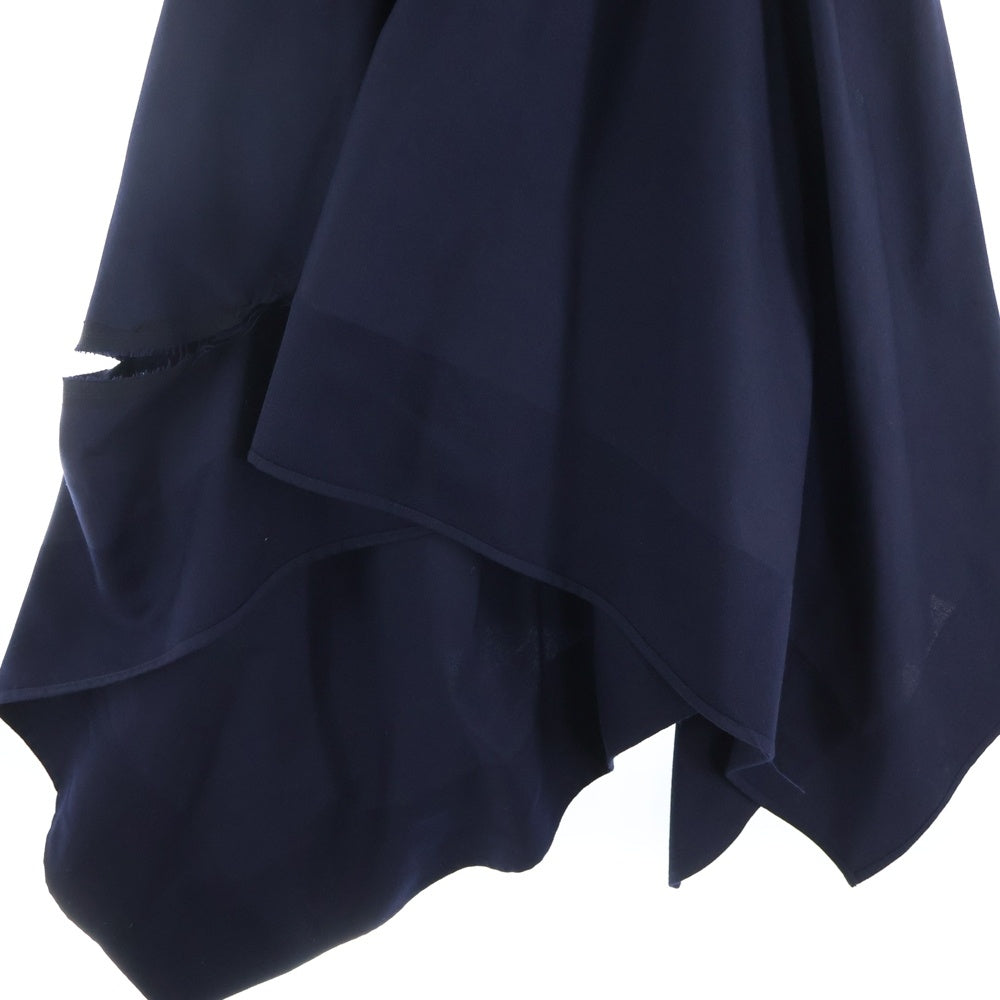 COMME des GARCONS(コムデギャルソン) 03AW カットオフ 変形スカート レディース ネイビー GK-S001 AD2003
