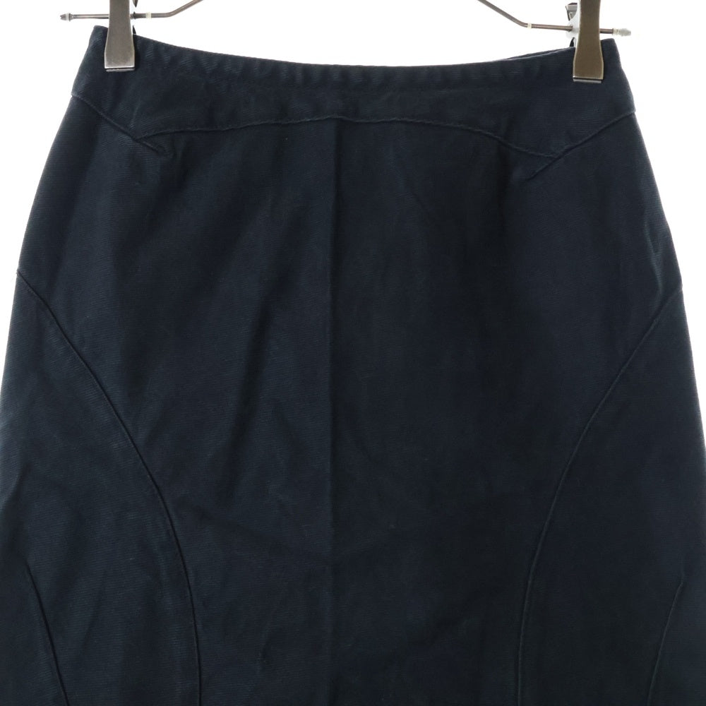 JUNYA WATANABE COMME des GARCONS(ジュンヤワタナベ コムデギャルソン) 02SS カットオフ デニム ロングスカート ブラック レディース JE-S077 AD2001