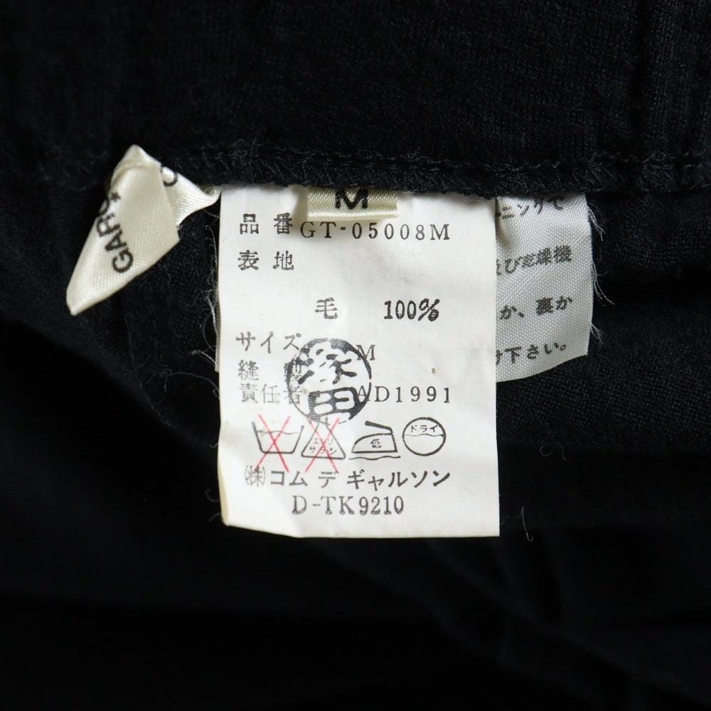 COMME des GARCONS COMME des GARCONS(コムデギャルソンコムデギャルソン) 91AW ウール クロップド パンツ ブラック レディース GT-05008M AD1991